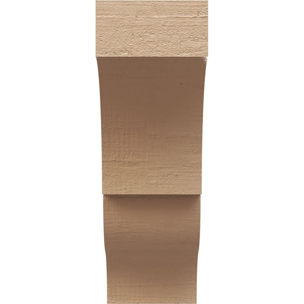 3in. W X 6in. D X 9in. H Series 2 Classic Asheboro Rough Cedar Woodgrain TimberThane Corbel, Tan